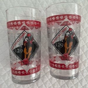 Pair of Kentucky Deeb Mint Julep Glasses